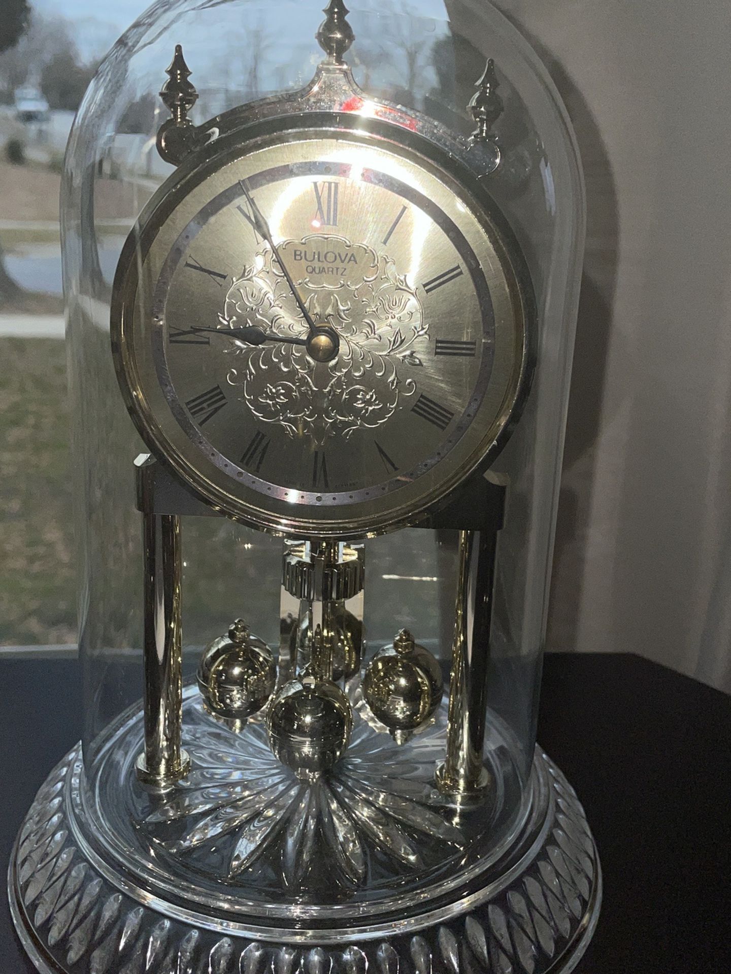 Antique Bulova Quartz Clock