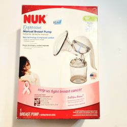 💜Nuk brand hand held Manuel Breast Pump