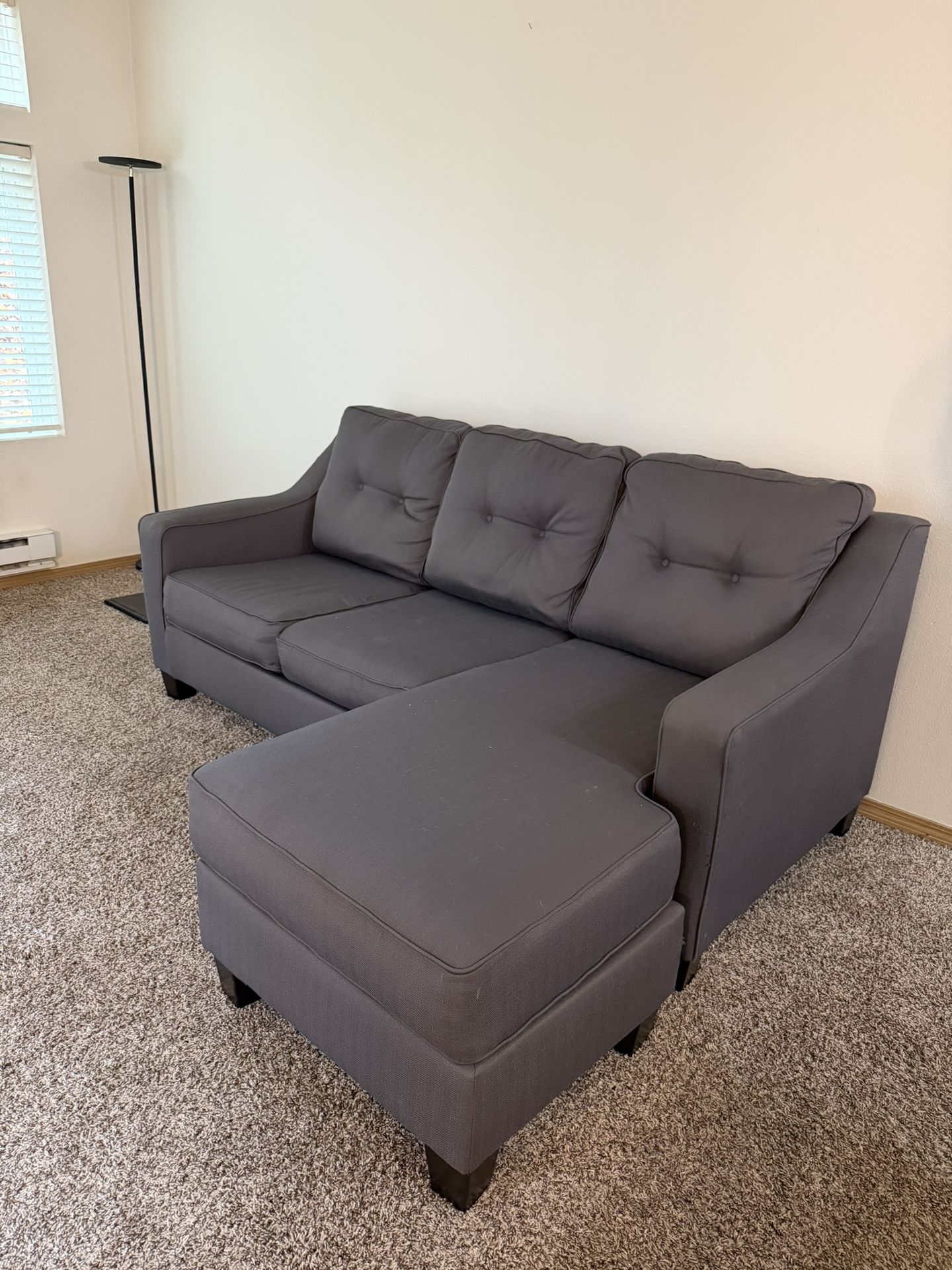 Sectional Sofa Bed with Reversible Chaise