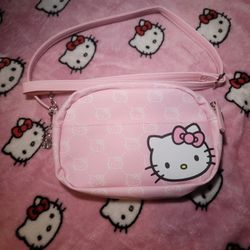 Stitch And Hello Kitty Crossbody
