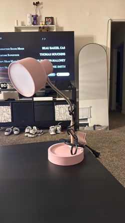 Baby pink lamp