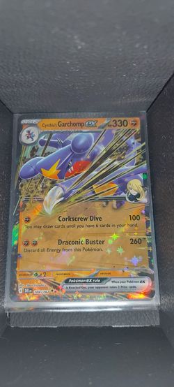 Cynthia's Garchomp ex Pokémon Card 104/182