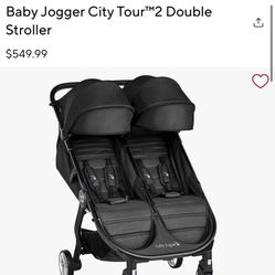 City Mini Baby Jogger Double Stroller