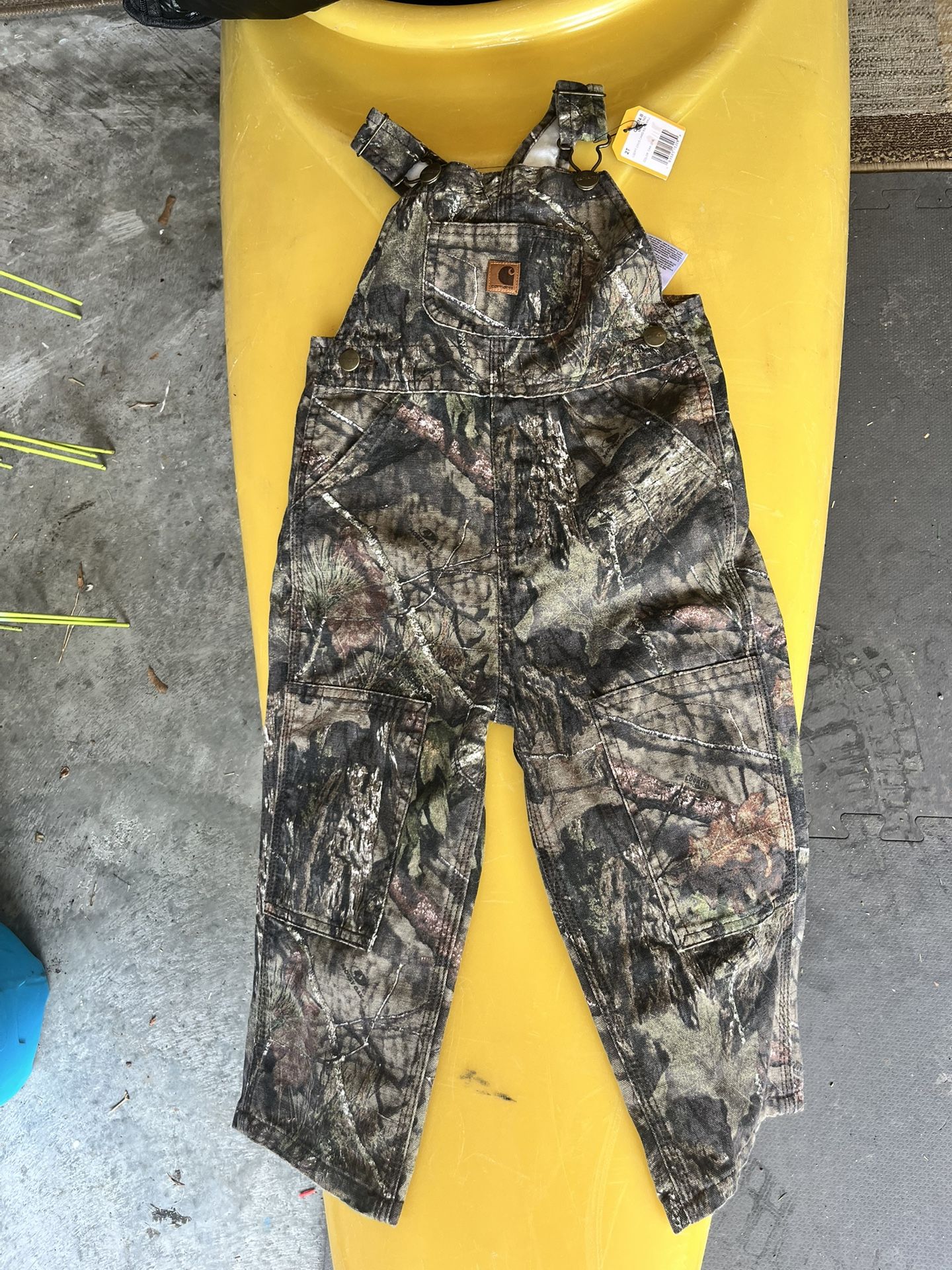 2T Carhartt Camo Overalls