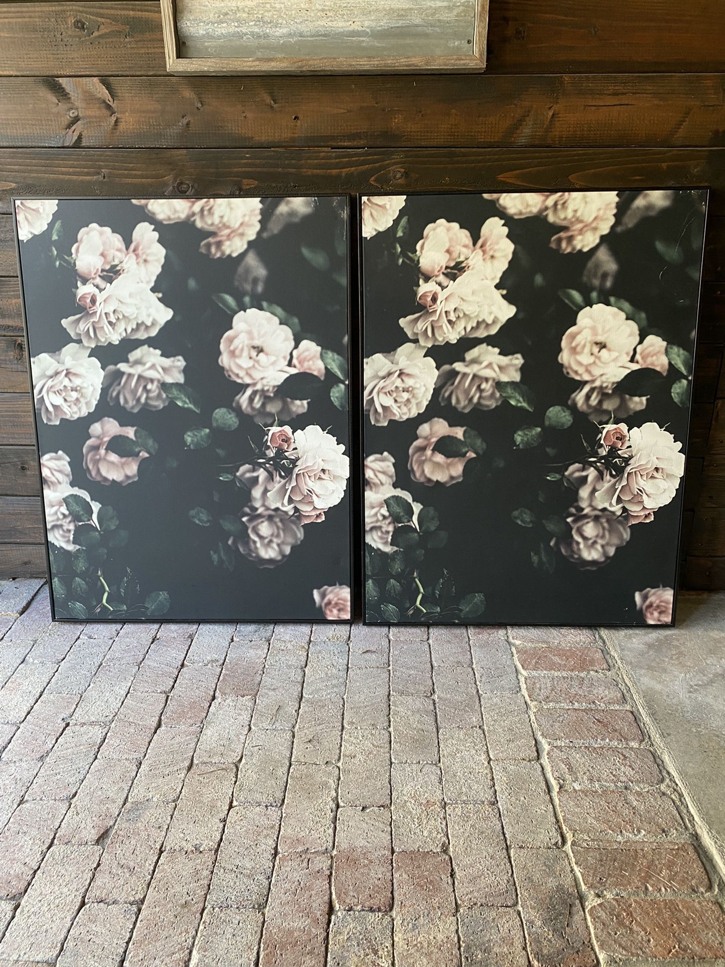 Floral Canvas Artwork (1 Left)