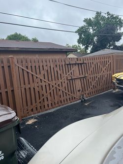 Custom 8 foot gates
