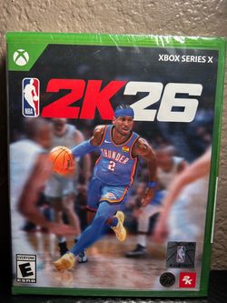 Hey, it’s never been used I’m asking$25brand new nba2k26 on the Xbox series x