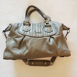 Authentic Coach Purse Handbag grey 