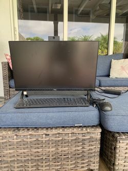 Dell Inspiron All in One 5490 Desktop Computer intel core i3 10th gen with Keyboard and Mouse