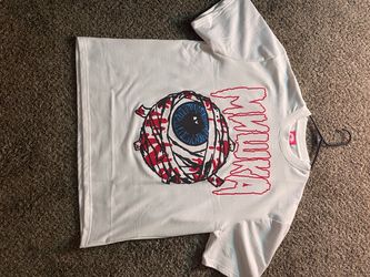 Mishka Eye Graphic T-Shirt — White/large