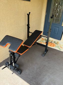 6-in-1 Adjustable Workout Bench / Weight Bench