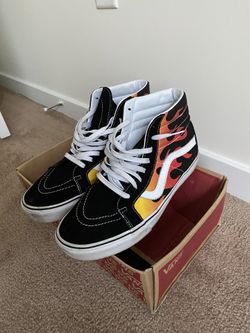 Flame vans. Size 11.5