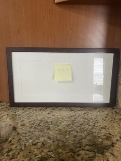 Wooden Cherry Color frame 19” x 10.5” (Outer Measurement)