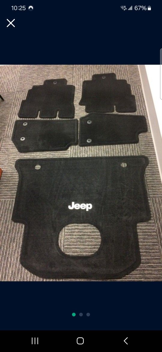 Jeep Wrangler JKU Mats