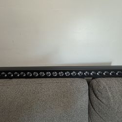 Wall wash light recirculating air