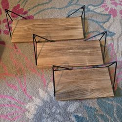 3 Floating Tier Shelves 