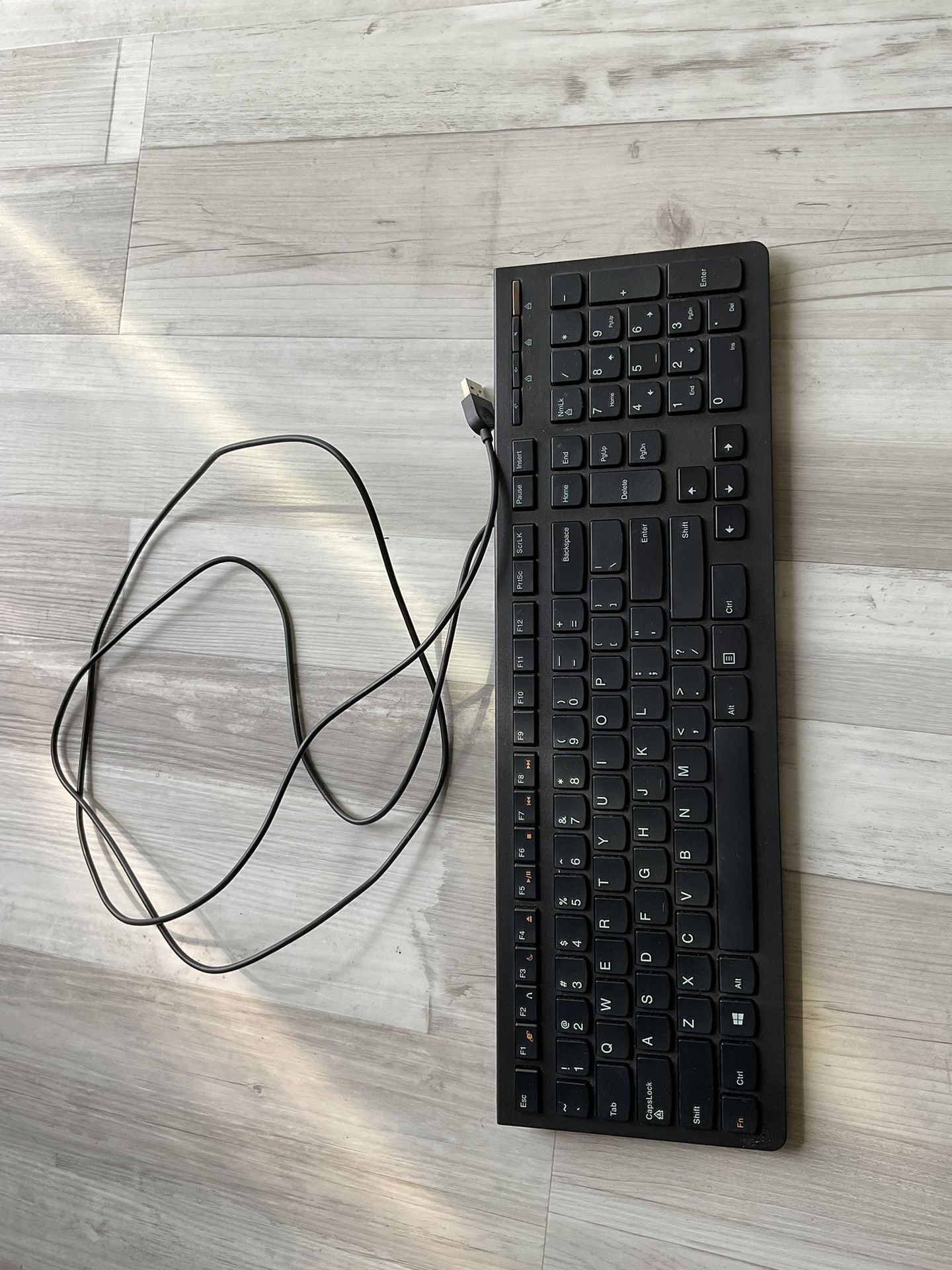 Keyboard (rarely used)
