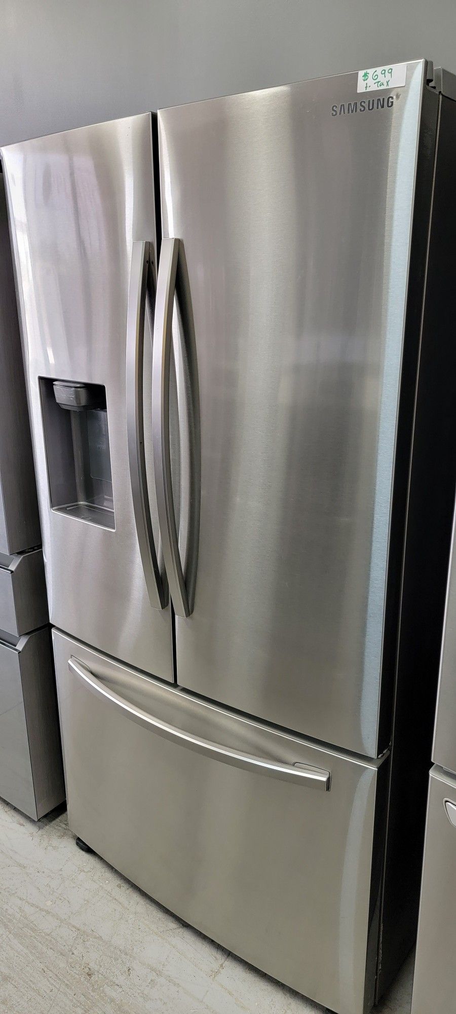 Stainless French Door Cooling And Freezing With Warranty