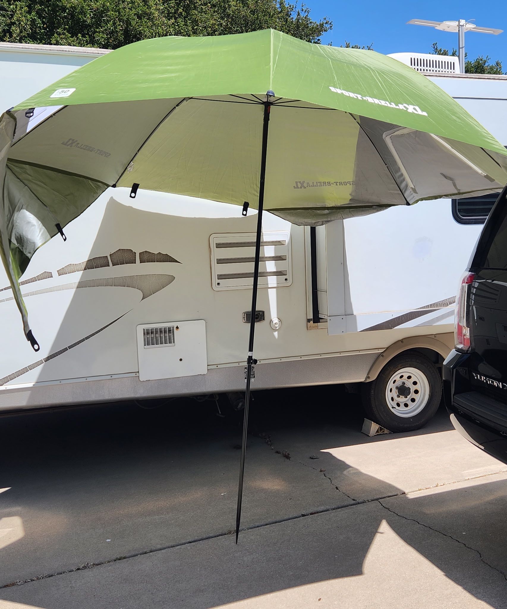 New XL Umbrella With Windows