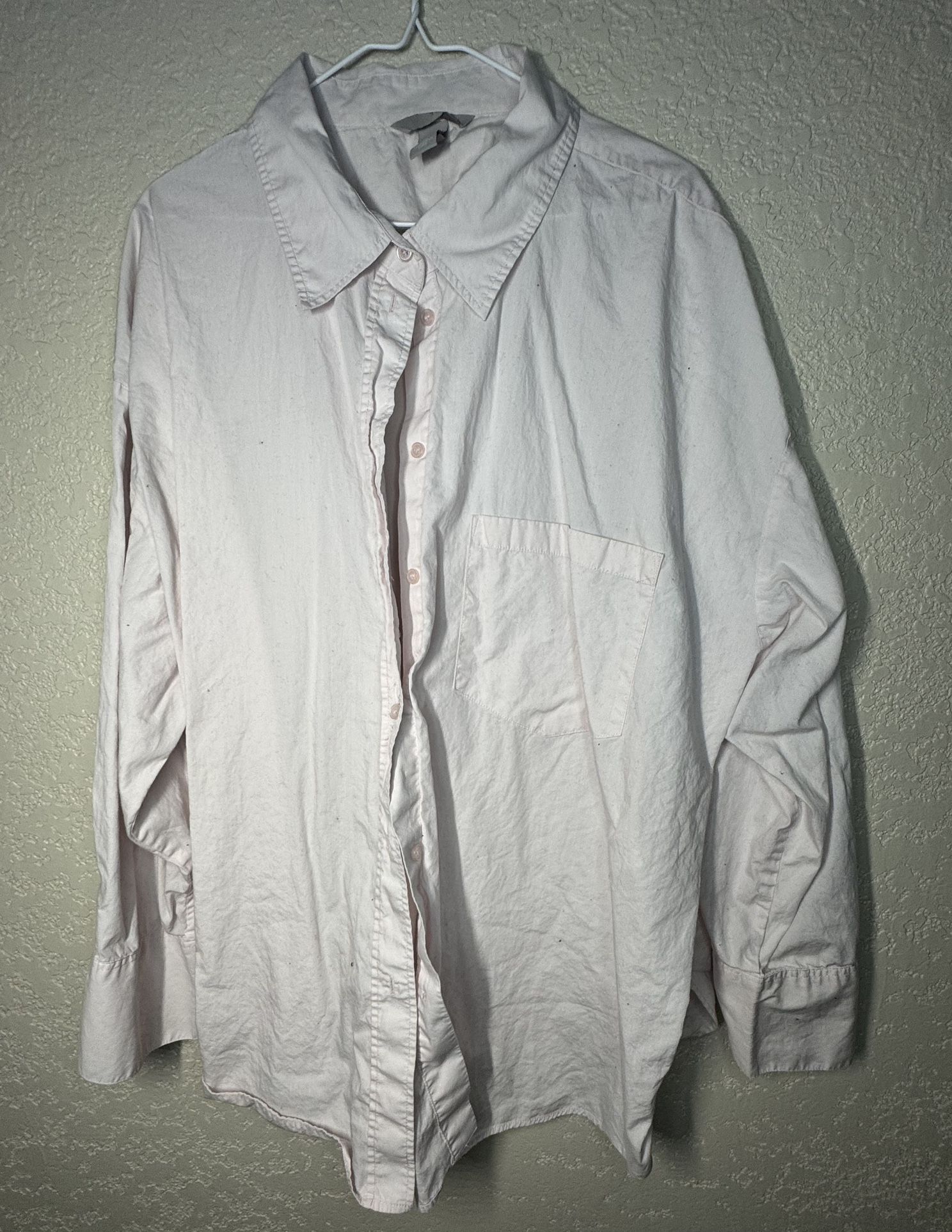 Pink Tinted Dress Shirt