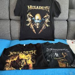 Megadeath T-shirts