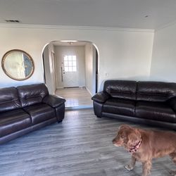 Leather Couches 
