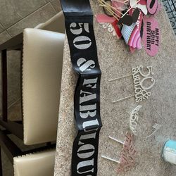 50th Birthday  Decorations