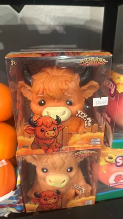 Highland Cow Squeeze Toy