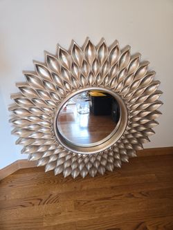 Large sunflower Sunburst mirror