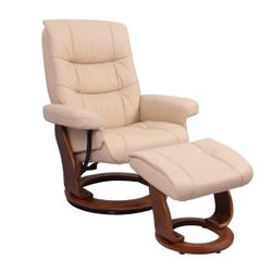 Rosa Chair & Ottoman, Khaki
