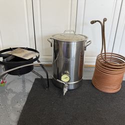 Bayou Classic 8-Gallon Homebrew / Turkey Fryer Bundle