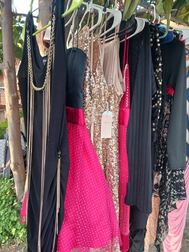 Lots Of Woman's And Kids Clothes Some Brand New