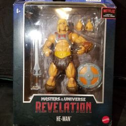 Masters Of The Universe Revelation He-Man ( READ B4 MESSAGING)