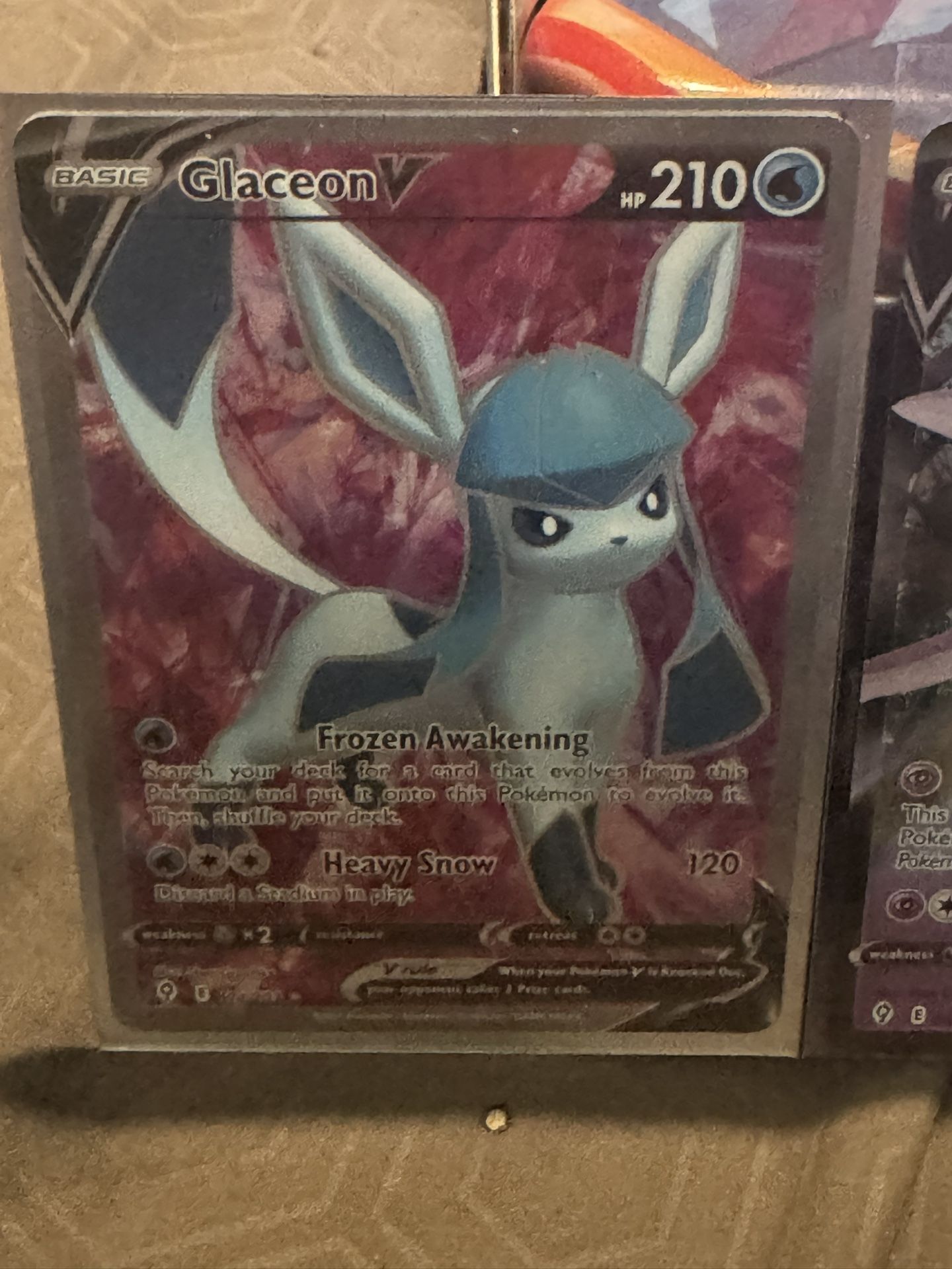 Glaceon V 174/203 Pokemon