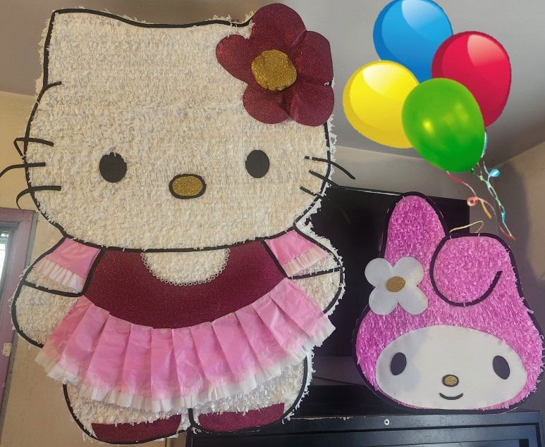 Custom Pinatas Hello Kitty 