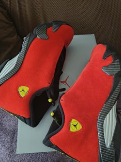 Jordan 14 Red Ferrari size 10 (NO TRADES PRICE IS FIRM)