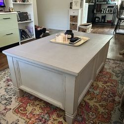 Cedar Coffee Table with Storage