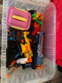 Nerf Gun Lot – Multiple Blasters
