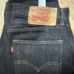 Levi 501s Charcoal Shrink To Fit Will Trade