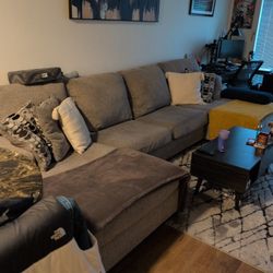 Unique Double Chaise Sofa