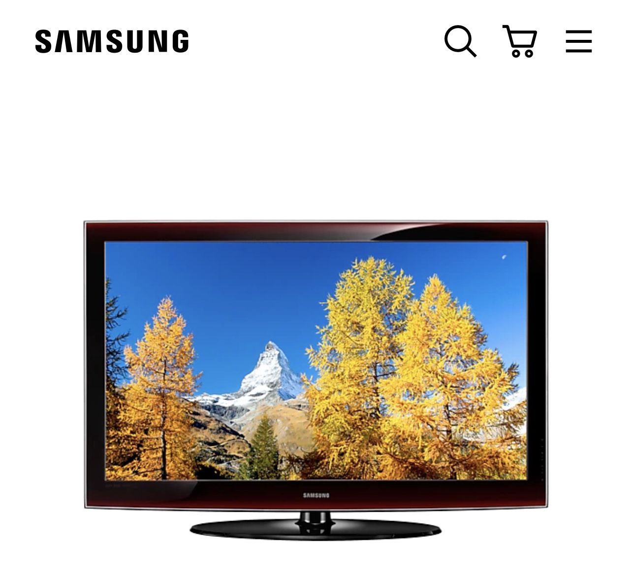 Samsung 52inch Flatscreen TV