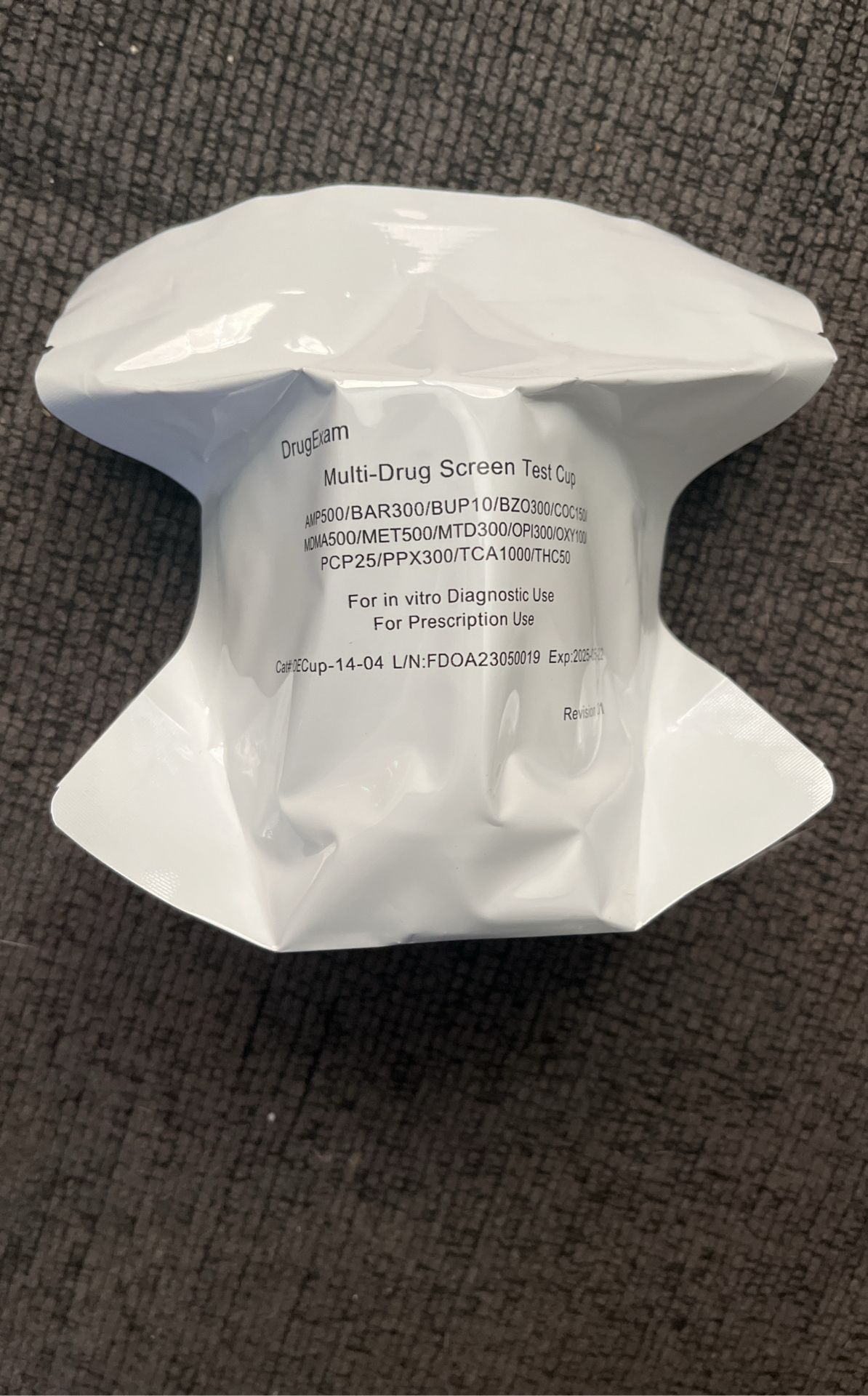 Drug Exam Multi-Drug screen Test Cups