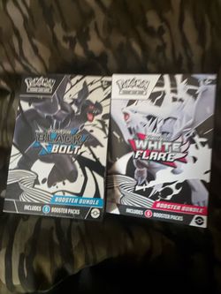 White flair and black bolt bundles