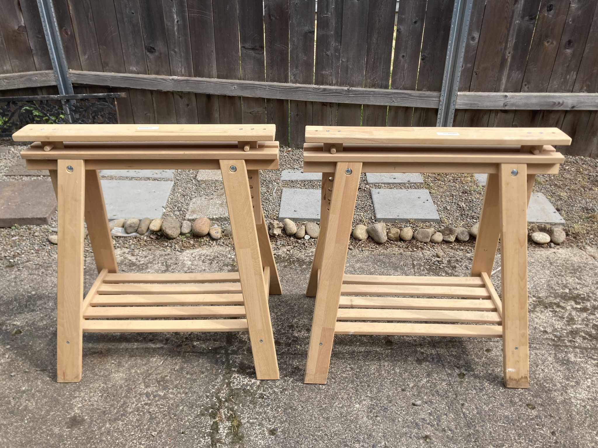 Ikea Mittback Sawhorse Desk Legs