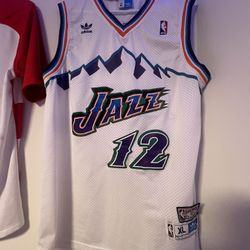 XL Utah Jazz NBA Basketball Jersey Stockton