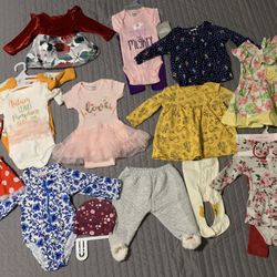 Baby girl clothes bundle