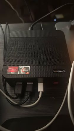 BOSGAME E5 Mini PC AMD Ryzen 3 5300U (Beats N150/N95) 8GB DDR4 512GB NVMe SSD Mini Computers, Dual 2.5G LAN, Triple 4K Display (HDMI+DP+Type-C), Small