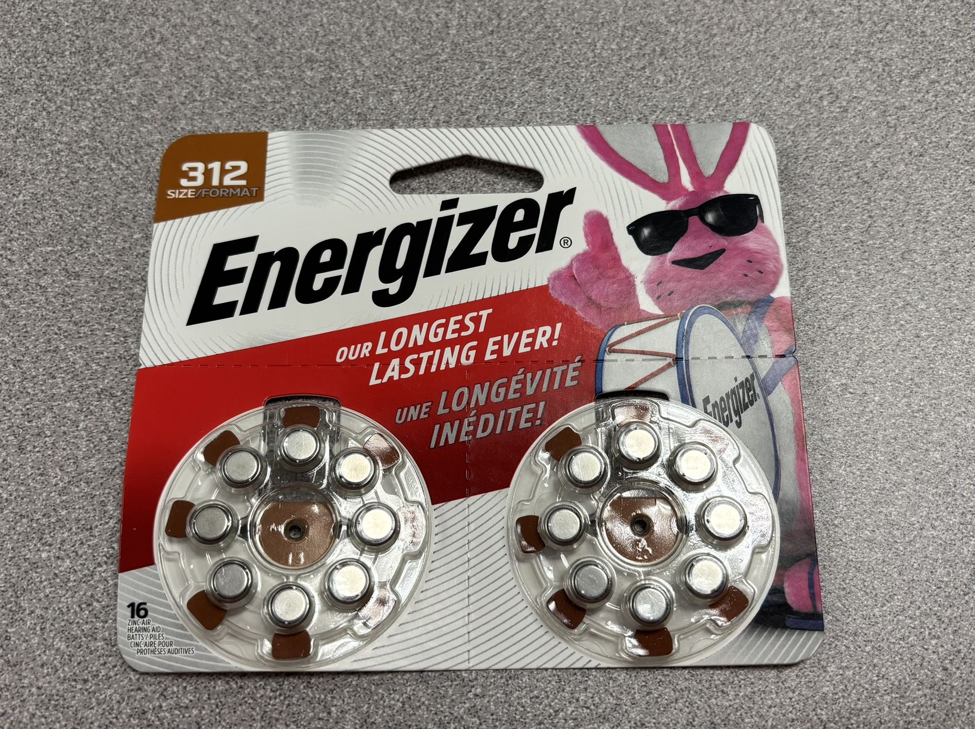 Energizer Batteries 312 (Hearing aids)