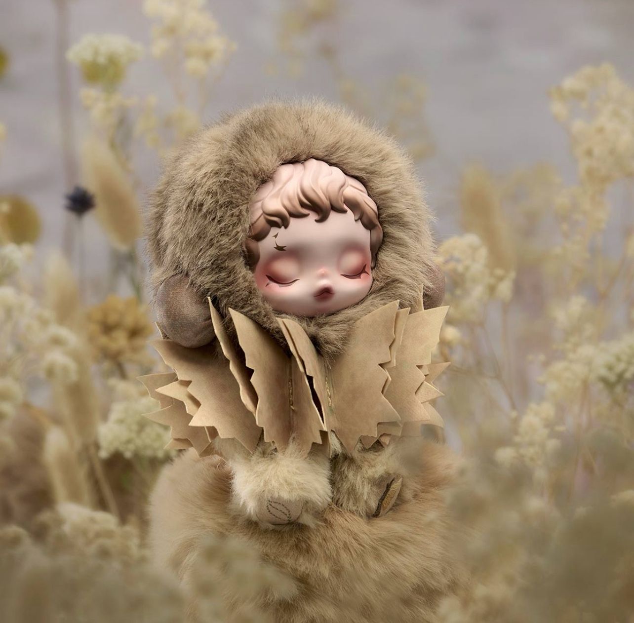 100% Authentic Skullpanda L'impressionnisme Comfirmed Teakwood Plush Doll