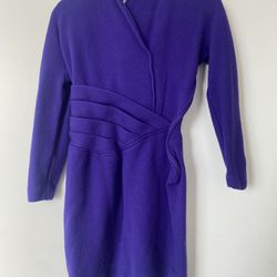 Amen Wardy Italian Purple Dress